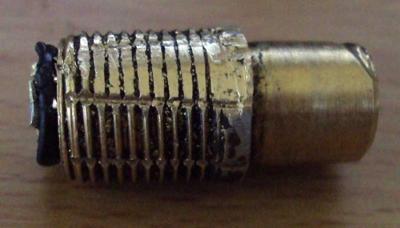 Speedometer Cable Bolt for Scooter Front Tire